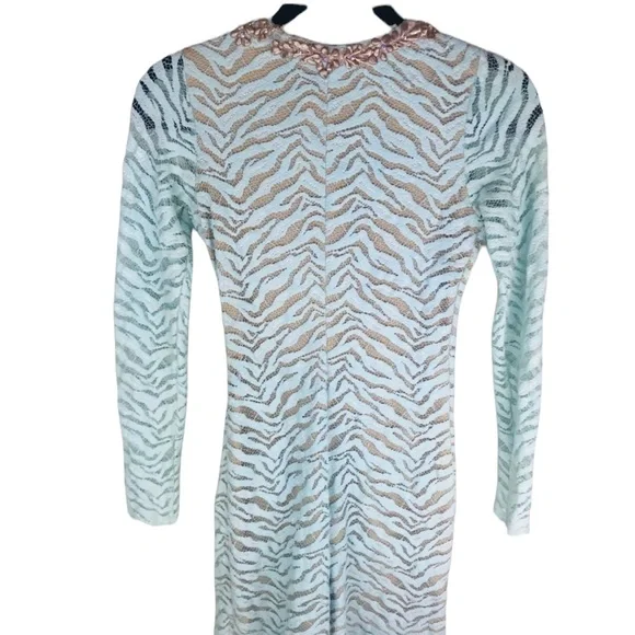 Baccio Couture hand painted romper  size S NWOT - Picture 8 of 9